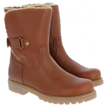 Panama Jack Felia Boots - Bark Leather - Womens Boots